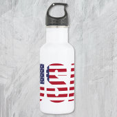 USA Patriotic Personalisiert 18oz. Edelstahlflasche