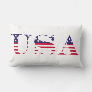 USA Patriotic Pillow Lendenkissen