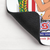 USA/Patriotic Pilsner Mousepad (Ecke)