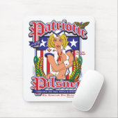 USA/Patriotic Pilsner Mousepad (Mit Mouse)