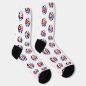USA Patriotic SOCCER Sports Socken (Rechts)