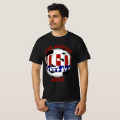 USA Patriotic SOCCER Sports T-Shirt (Vorne ganz)