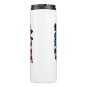 USA Patriotic Thermosbecher (Rückseite)