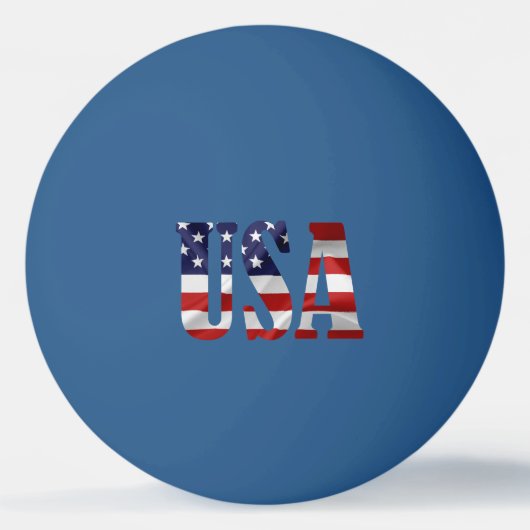 USA Patriotic Tischtennisball (Vorderseite)