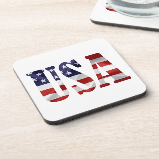 USA Patriotic Untersetzer (Linke Seite)