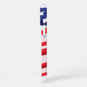 USA/patriotic weightlifting bald eagle iPhone Hülle (Linke Seite)