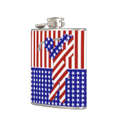 USA Patriotic WOMEN'S GOLF Flachmann (Links)