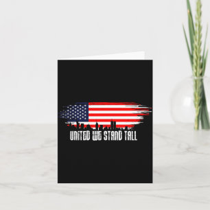 USA patriotisch - amerikanische Flagge Freiheit - Karte