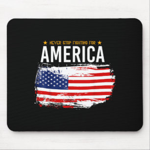 USA patriotisch - amerikanische Flagge Freiheit - Mousepad