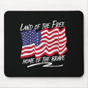 USA patriotisch - amerikanische Flagge Freiheit - Mousepad