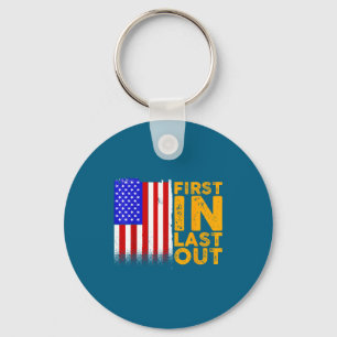 USA patriotisch - amerikanische Flagge Freiheit - Schlüsselanhänger