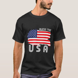 USA patriotisch - amerikanische Flagge Freiheit - T-Shirt