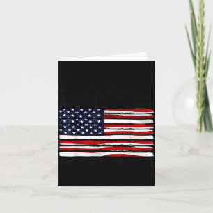 USA Patriotische Amerikanische Flagge 4. Juli Karte