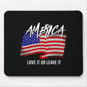 USA Patriotische Amerikanische Flagge Freiheitsdes Mousepad