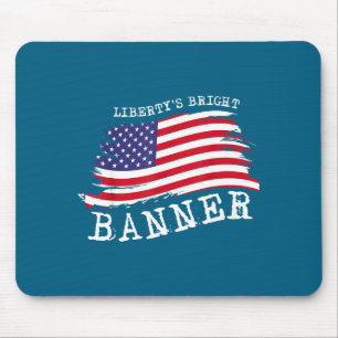 USA Patriotische Amerikanische Flagge Freiheitsdes Mousepad