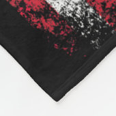 USA Patriotische amerikanische Flagge für Männer F Fleecedecke (Ecke)