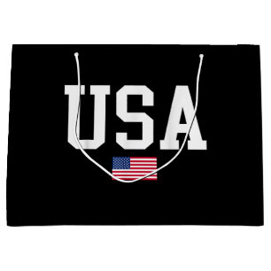 USA Patriotische Amerikanische Flagge Für Männer F Große Geschenktüte