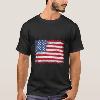 USA - Patriotische amerikanische Flagge für uns T-Shirt