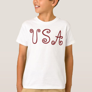 USA Patriotische Flagge T-Shirt