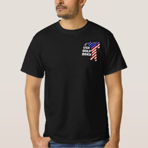 USA Patriotische HERREN GOLF T-Shirt