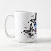 USA Patriotische Keramik Tasse (Links)