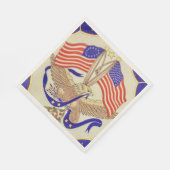 USA Patriotische Partei  Serviette (Ecke)