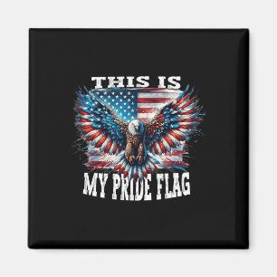 Usa Patriotischer Herren Amerikanische Flagge Usa Magnet