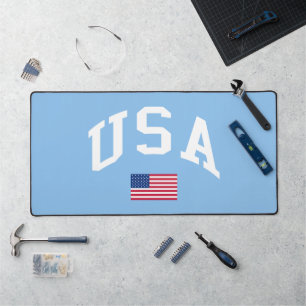 USA Patriotischer Unabhängigkeitstag Amerikanische Schreibtischunterlage
