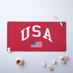 USA Patriotischer Unabhängigkeitstag Amerikanische Schreibtischunterlage