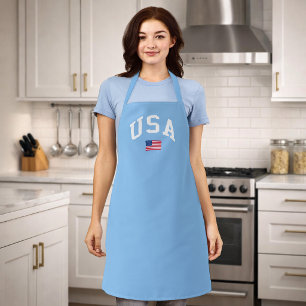USA Patriotischer Unabhängigkeitstag Amerikanische Schürze