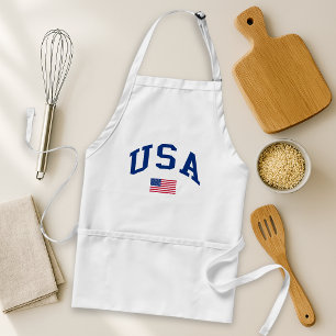 USA Patriotischer Unabhängigkeitstag Amerikanische Schürze