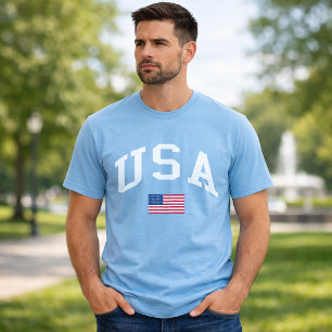 USA Patriotischer Unabhängigkeitstag Amerikanische T-Shirt