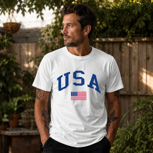 USA Patriotischer Unabhängigkeitstag Amerikanische T-Shirt