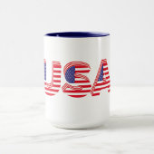 USA, patriotisches Design, Tasse (Zentrum)