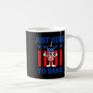 USA patriotisches Feuerwerk für Männer, hier nur z Kaffeetasse