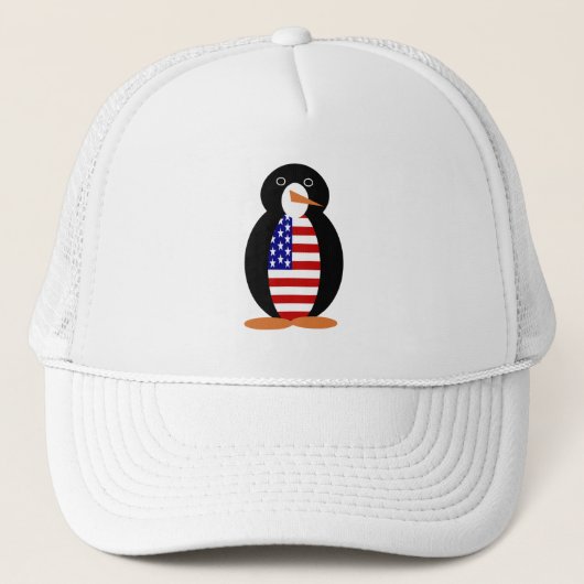 USA Penguin — American Penguin Truckerkappe (Vorderseite)