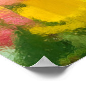 USA, Pennsylvania. Abstract tulip impression Poster (Ecke)