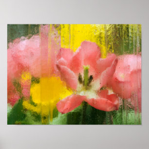 USA, Pennsylvania. Abstract tulip impression Poster