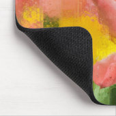 USA, Pennsylvania. Abstrakter Tulpeneindruck Mousepad (Ecke)