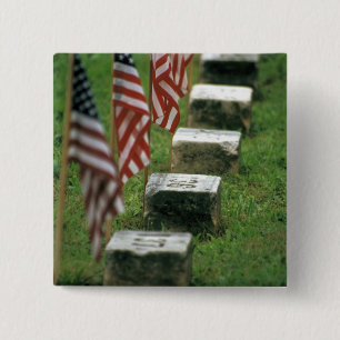 USA, Pennsylvania, Gettysburg. Ziviler Krieg Button