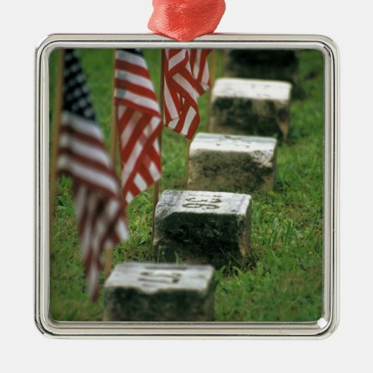 USA, Pennsylvania, Gettysburg. Ziviler Krieg Ornament Aus Metall (Vorne)