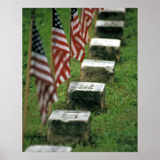 USA, Pennsylvania, Gettysburg. Ziviler Krieg Poster (Vorne)