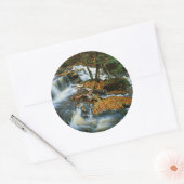 USA, Pennsylvania, Ricketts Glen Staat Park Runder Aufkleber (Umschlag)