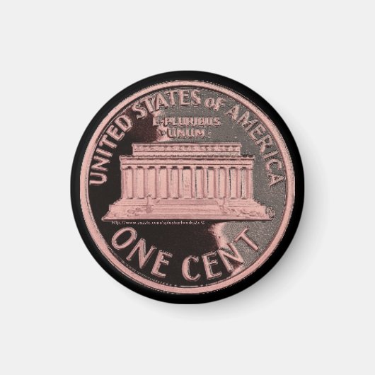 USA Penny magnet von Splashartworks2x (Vorne)