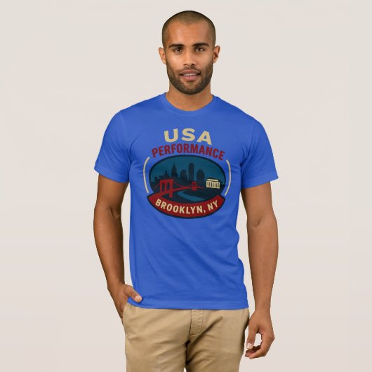 USA Performance Brooklyn T-Shirt (Vorne ganz)