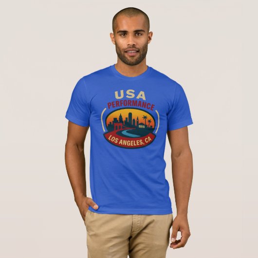 USA Performance LA T-Shirt (Vorne ganz)