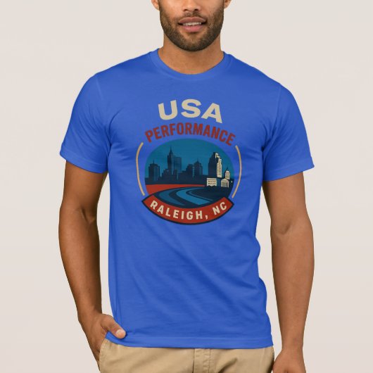 USA Performance Raleigh T-Shirt (Vorderseite)