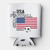 USA Personalisiert Fußball Fußball Dosenkühler (Vorderseite)