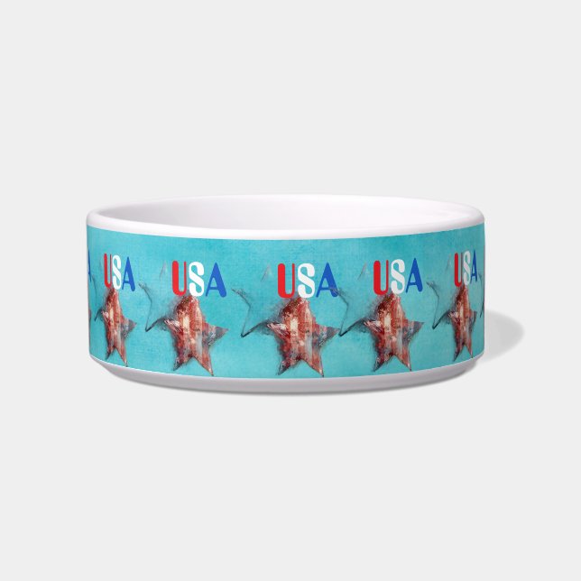 USA Pet Bowl Napf (Vorderseite)
