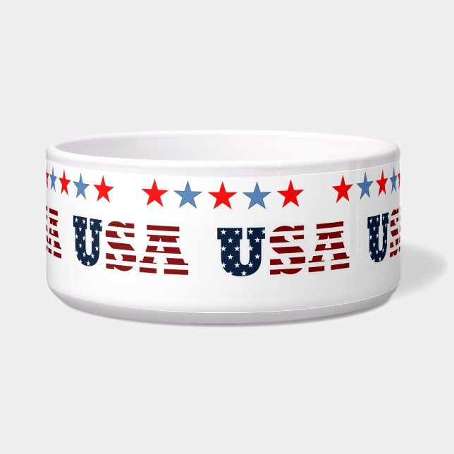 USA Pet Bowl Napf (Vorderseite)